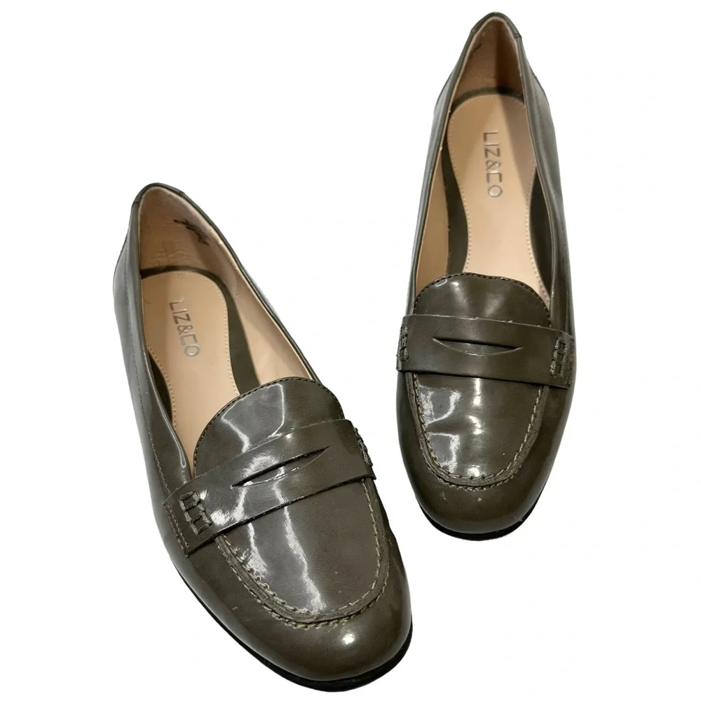 Liz & Co Loafer 7 Lydia Taupe - Picture 1 of 12